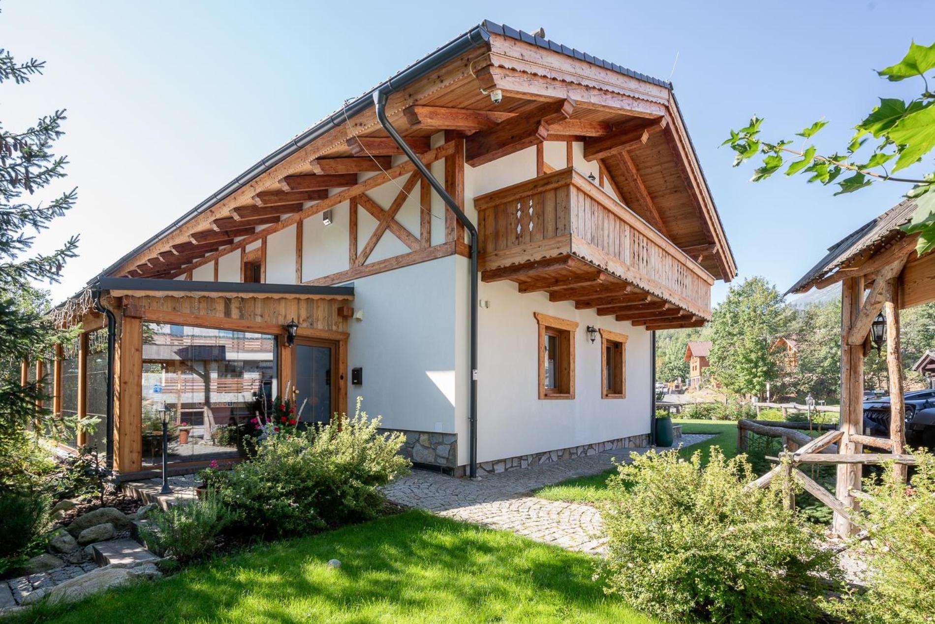 Tatrachalet Lomnica Rent Tátralomnic Kültér fotó
