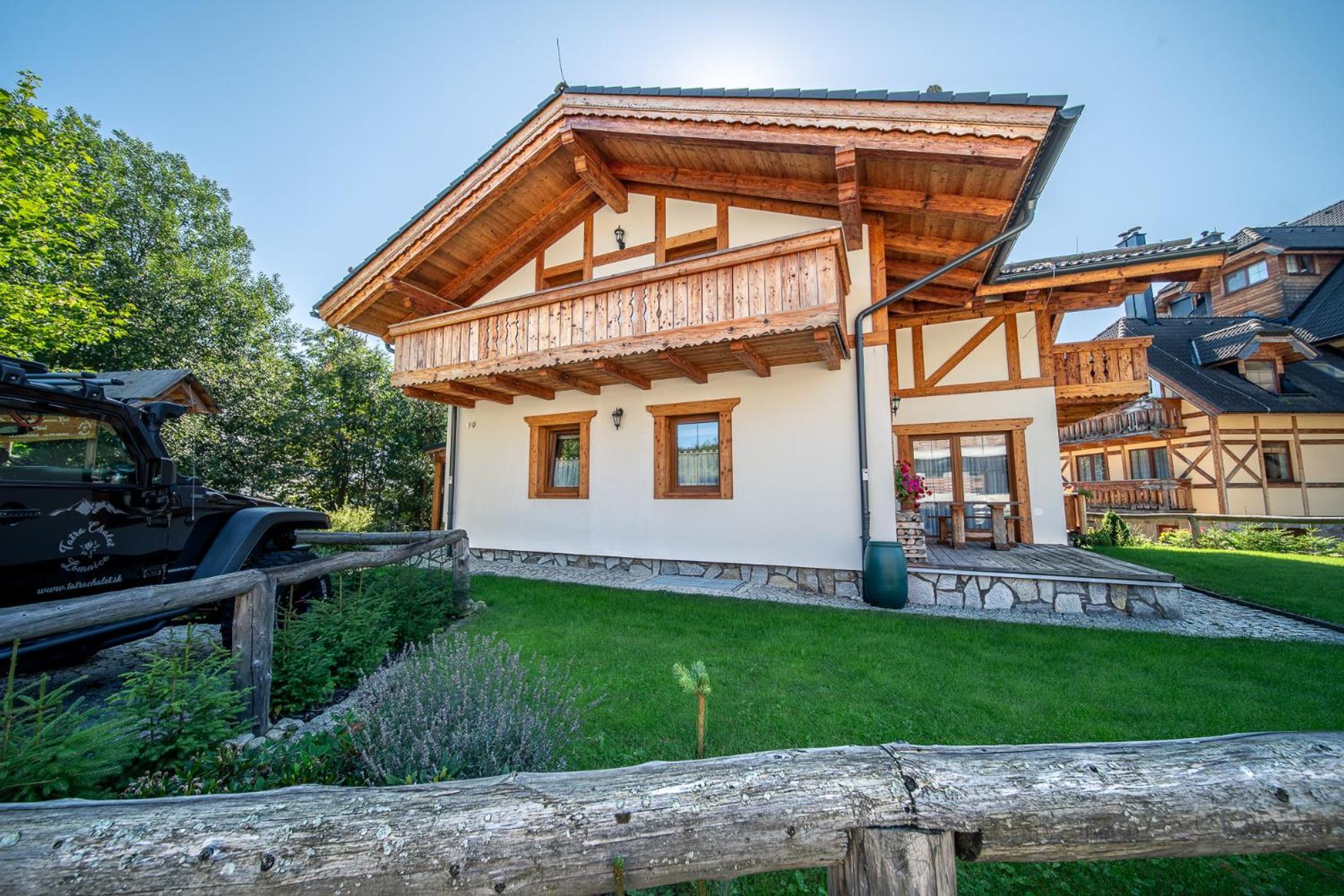 Tatrachalet Lomnica Rent Tátralomnic Kültér fotó