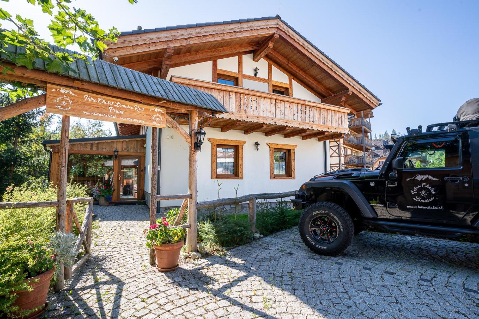 Tatrachalet Lomnica Rent Tátralomnic Kültér fotó